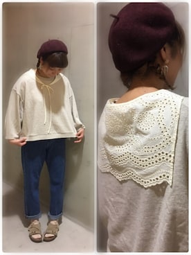 aoki(∵)さん（レディース・165cm）の秋コーディネート