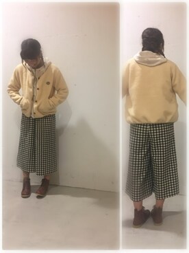 aoki(∵)さん（レディース・165cm）の秋コーディネート