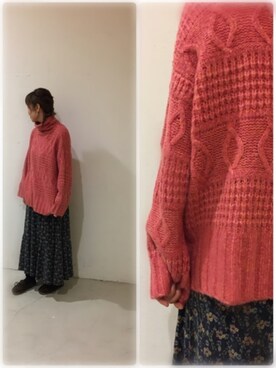 aoki(∵)さん（レディース・165cm）の秋コーディネート