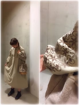 aoki(∵)さん（レディース・165cm）の秋コーディネート
