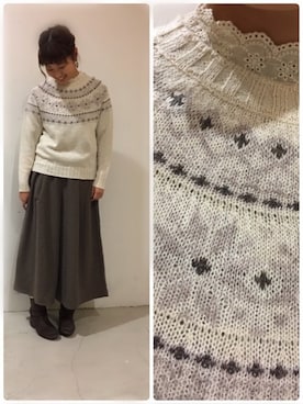 aoki(∵)さん（レディース・165cm）の冬コーディネート