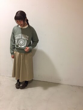 aoki(∵)さん(レディース・165cm)の冬コーディネート