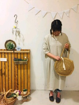 「平成最後のWEARISTAセンバツ」｜「アイテム（サンダル）」を使った、aoki(∵)さん（レディース・165cm）の春コーディネート