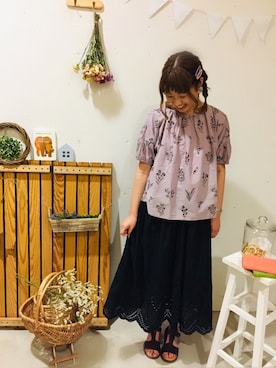 aoki(∵)さん（レディース・165cm）の春コーディネート