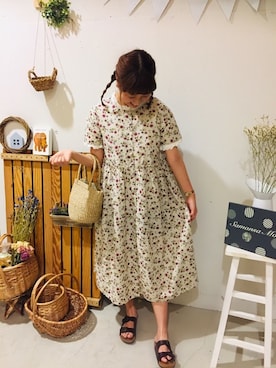 aoki(∵)さん（レディース・165cm）の夏コーディネート