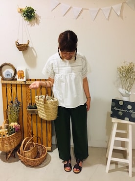 aoki(∵)さん(レディース・165cm)の夏コーディネート