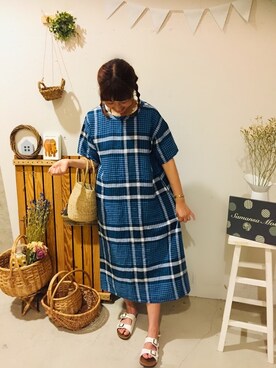 aoki(∵)さん（レディース・165cm）の夏コーディネート