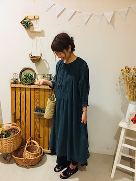 aoki(∵)さん（レディース・165cm）の夏コーディネート