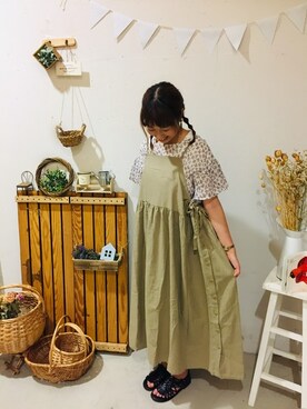 aoki(∵)さん（レディース・165cm）の夏コーディネート