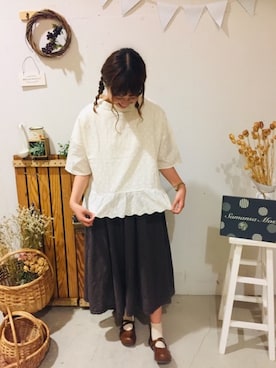 aoki(∵)さん(レディース・165cm)の夏コーディネート