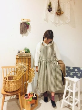 aoki(∵)さん（レディース・165cm）の秋コーディネート