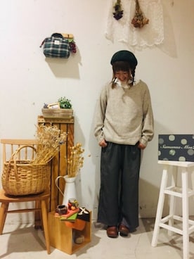 aoki(∵)さん(レディース・165cm)の秋コーディネート