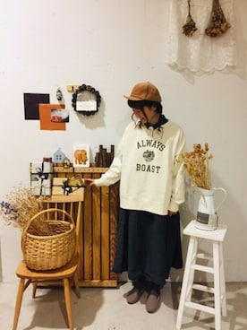 aoki(∵)さん(レディース・165cm)の秋コーディネート