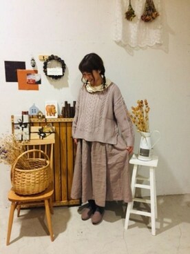 aoki(∵)さん(レディース・165cm)の秋コーディネート