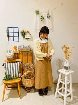 aoki(∵)さん（レディース・165cm）の冬コーディネート