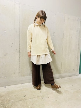 aoki(∵)さん（レディース・165cm）の冬コーディネート