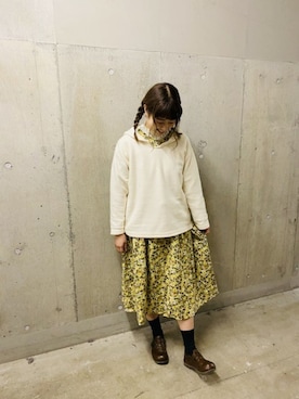 aoki(∵)さん（レディース・165cm）の冬コーディネート