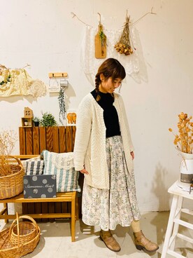 aoki(∵)さん（レディース・165cm）の冬コーディネート