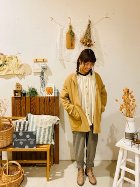 aoki(∵)さん（レディース・165cm）の冬コーディネート