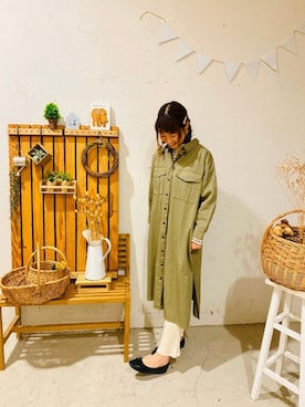 aoki(∵)さん（レディース・165cm）の冬コーディネート