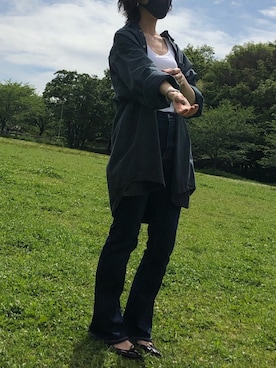 桃子さん(レディース・155cm)の春コーディネート