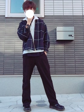 「STUDIOUS HIGH」｜takumi さん（メンズ・174cm）の春コーディネート