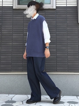 「アイテム（バングル/リストバンド）」を使った、takumi さん（メンズ・174cm・20代）の春コーディネート