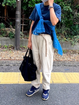 「Le Melange（ル・メランジュ）のアイテム」を使った、ike mieさん（レディース・158cm）の秋コーディネート