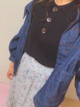 nnkさん（レディース・157cm）の春コーディネート