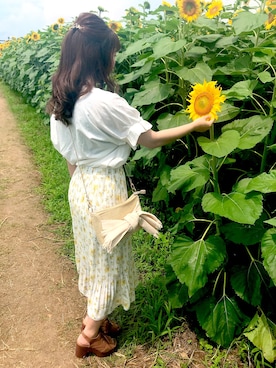 nnkさん（レディース・157cm）の夏コーディネート