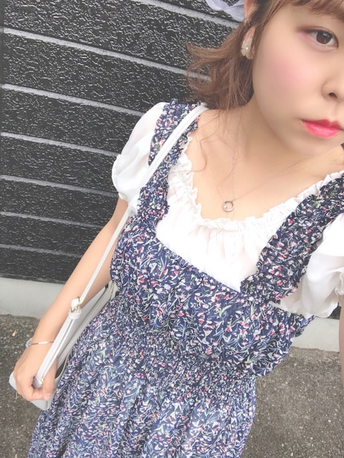 ななか Grlのワンピースを使ったコーディネート Wear