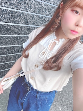 nnkさん（レディース・157cm）の夏コーディネート