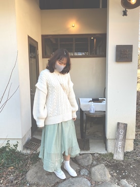 nnkさん（レディース・157cm）の冬コーディネート