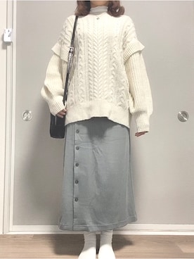 nnkさん(レディース・157cm)の春コーディネート