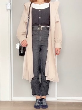 「Ifuru（イフル）のアイテム」を使った、nnkさん（レディース・157cm）の春コーディネート
