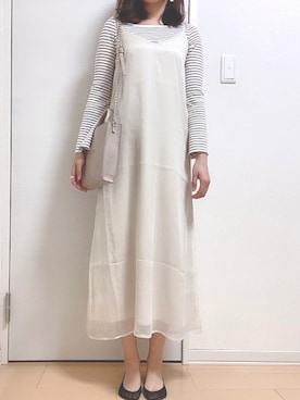 「Ifuru（イフル）のアイテム」を使った、nnkさん（レディース・157cm）の春コーディネート