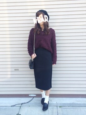 ぴんくさん（レディース・153cm）の冬コーディネート