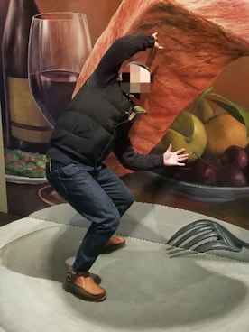 「Crescent Down Works（クレセントダウンワークス）のアイテム」を使った、tanukiさん（メンズ・164cm）の冬コーディネート