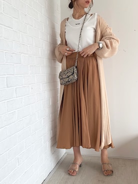 shizukaさん(レディース・164cm)の春コーディネート