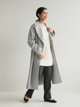 「SLOBE IENA（スローブイエナ）のアイテム（ジャケット/アウター）」を使った、sakiさん（レディース・165cm）の秋コーディネート