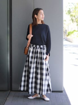 「SLOBE IENA」｜sakiさん（レディース・165cm）の春コーディネート