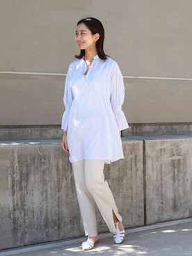 「SLOBE IENA」｜sakiさん（レディース・165cm）の春コーディネート