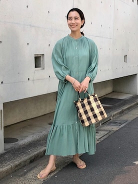 「SLOBE IENA」｜sakiさん（レディース・165cm）の春コーディネート