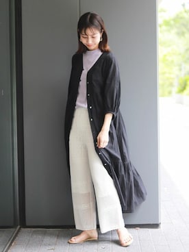 「SLOBE IENA」｜sakiさん（レディース・165cm）の春コーディネート