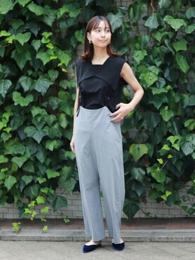 「スローブイエナ」｜「アイテム（その他シューズ）」を使った、sakiさん（レディース・165cm）の夏コーディネート