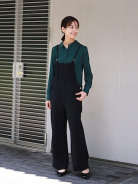 「SLOBE IENA（スローブイエナ）のアイテム（パンプス）」を使った、sakiさん（レディース・165cm）の秋コーディネート
