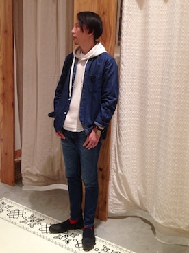 テンチョウ関根さん（メンズ・173cm）の冬コーディネート