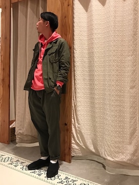 テンチョウ関根さん(メンズ・173cm)の冬コーディネート