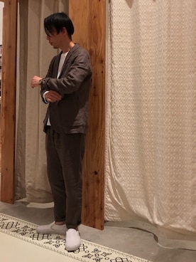 テンチョウ関根さんのコーディネート