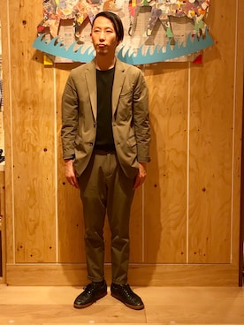 テンチョウ関根さんのコーディネート